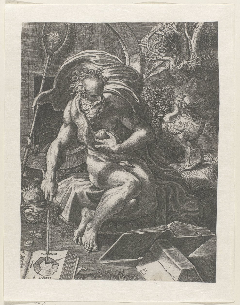Diyojenler by Giovanni Jacopo Caraglio (attributed to)