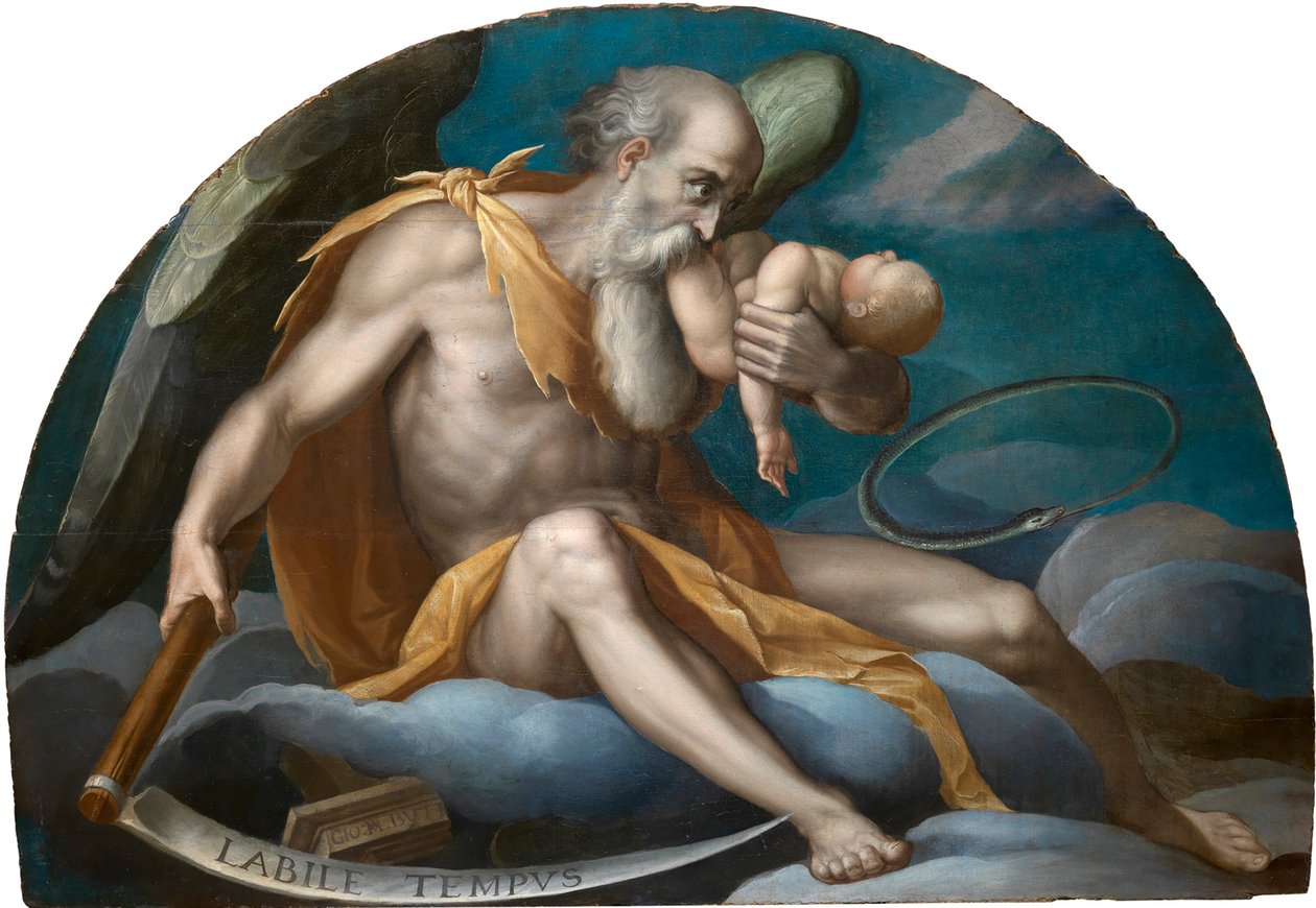 Kronos, 1582-1585. by Giovanni Maria Butteri
