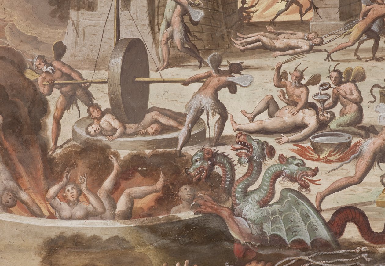 Cehennem, 1614 (3498680 detayı) by Giovanni Mauro della Rovere