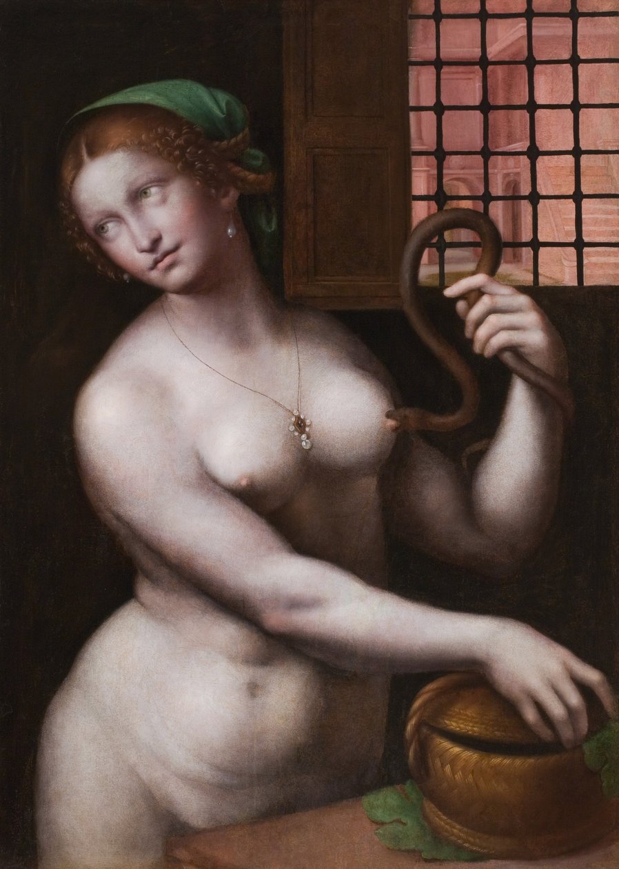 Kleopatra, c.1515 (panel üzerine yağlı boya) by Giovanni Pietro Rizzoli Giampietrino