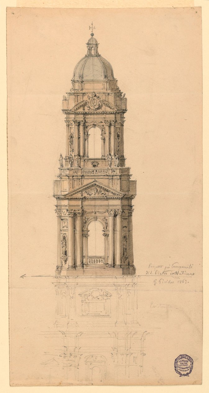 Çan kulesi by Giovanni Pividor