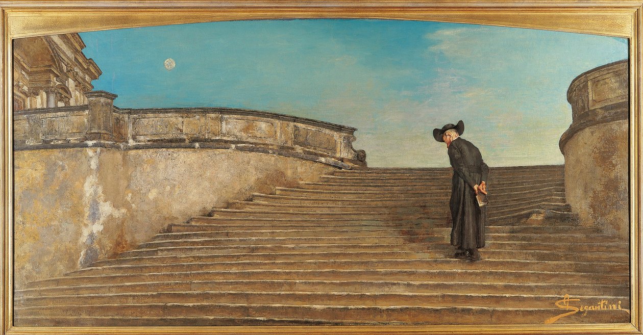 İsviçre, Saint Moritz, Önce Kütle by Giovanni Segantini
