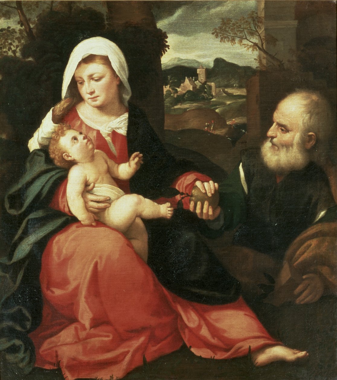 Kutsal Aile by Giovanni de Busi Cariani