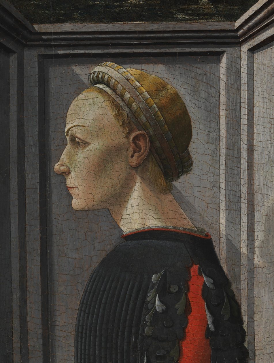 Bir Kadının Portresi. by Giovanni di Franco