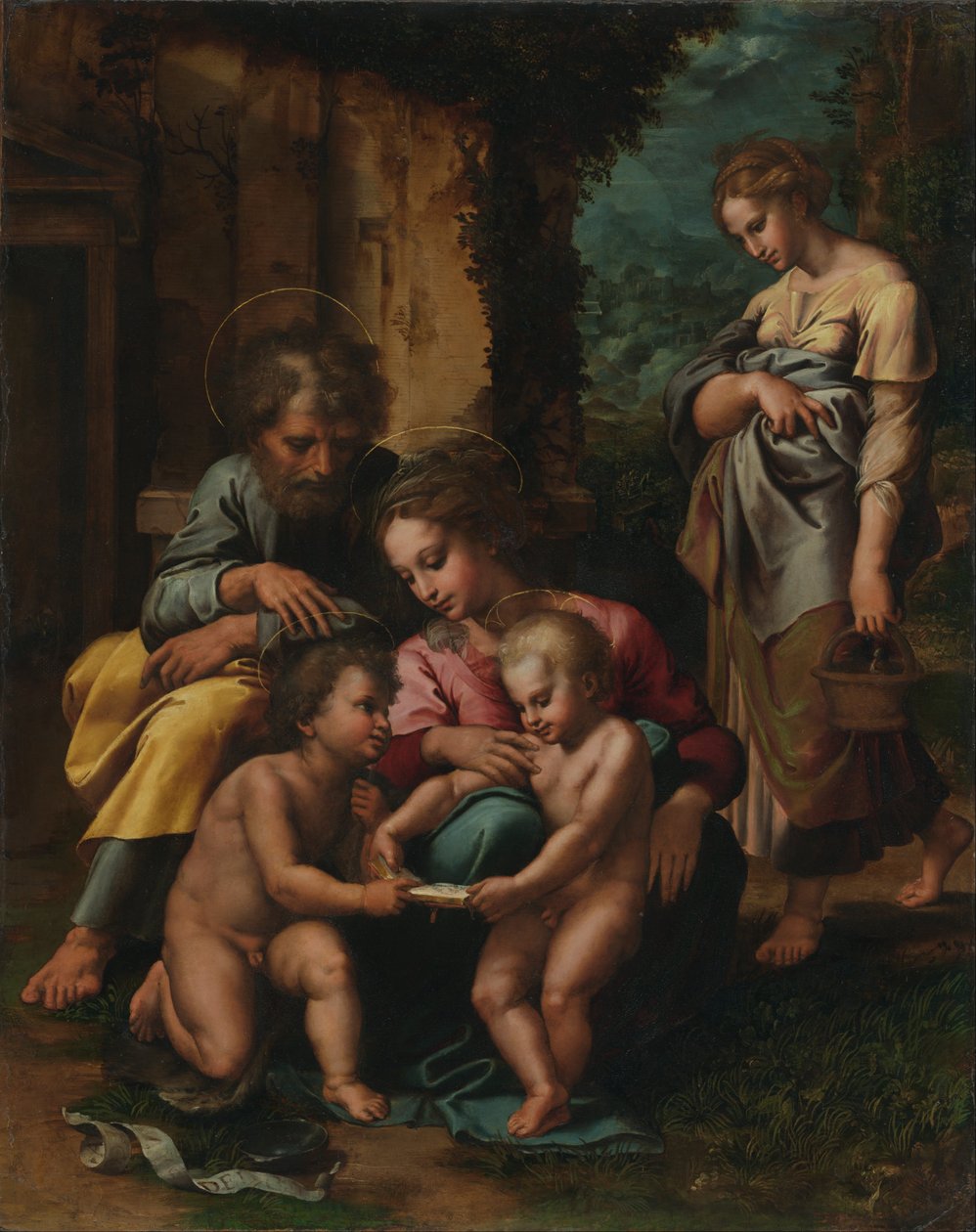Kutsal Aile by Giulio Romano