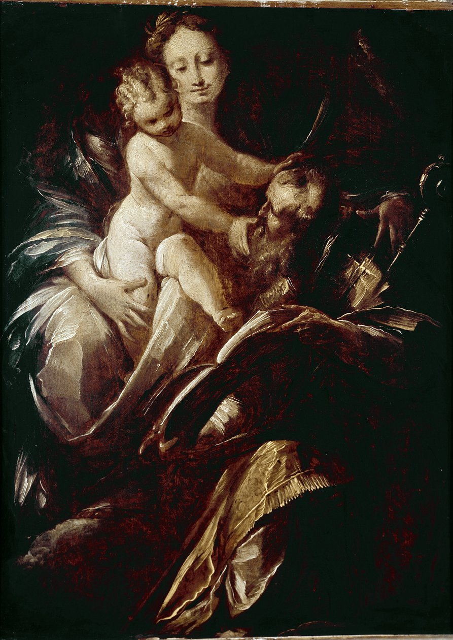 Kutsal Aile. (tuval üzerine yağlıboya by Giulio Cesare Procaccini