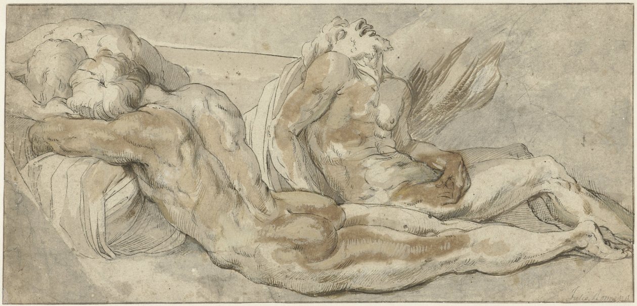 üç yalancı adam by Giulio Romano