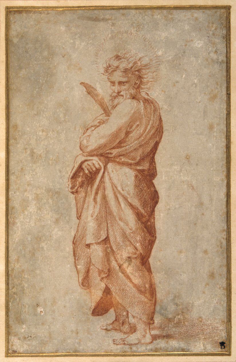On İki Havari: Aziz Bartholomew by Giulio Romano