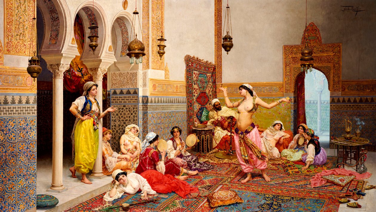 harem dansı by Giulio Rosati