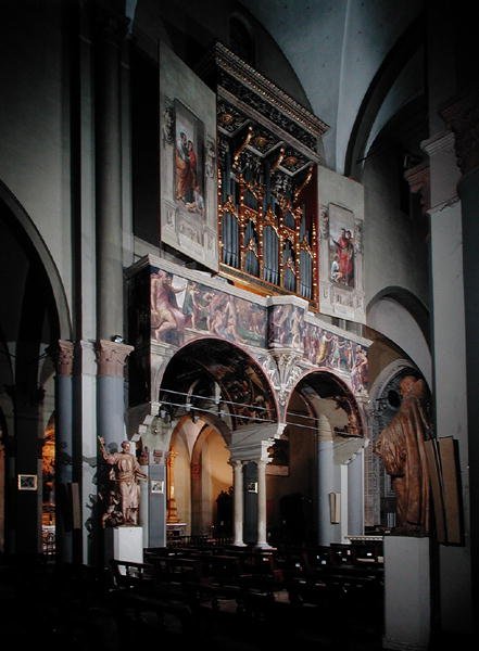 Organ, boyalı 1546 by Giulio Taraschi