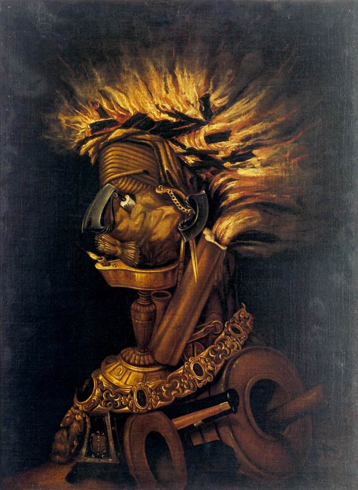 Yangın by Giuseppe Arcimboldo