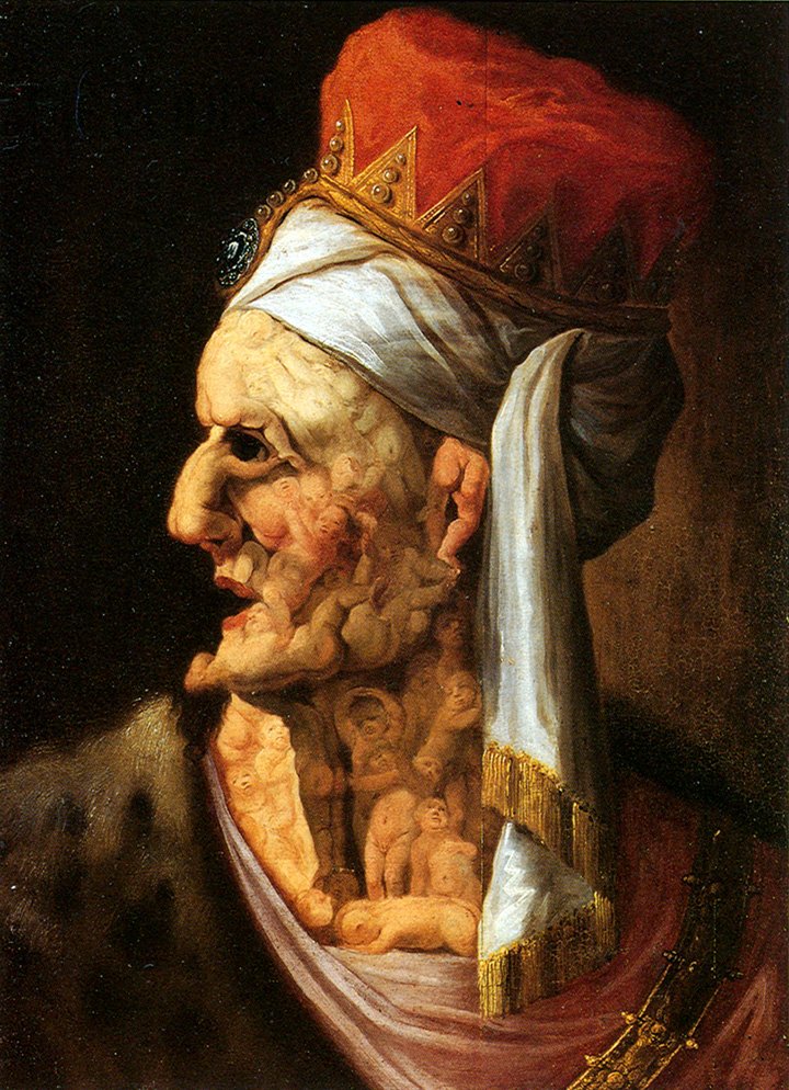 Herodes Başkanı by Giuseppe Arcimboldo