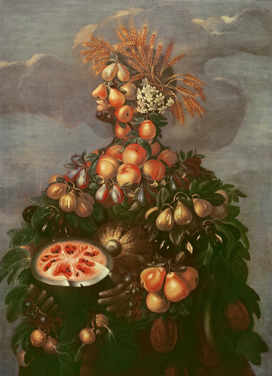 Yaz mevsimi by Giuseppe Arcimboldo