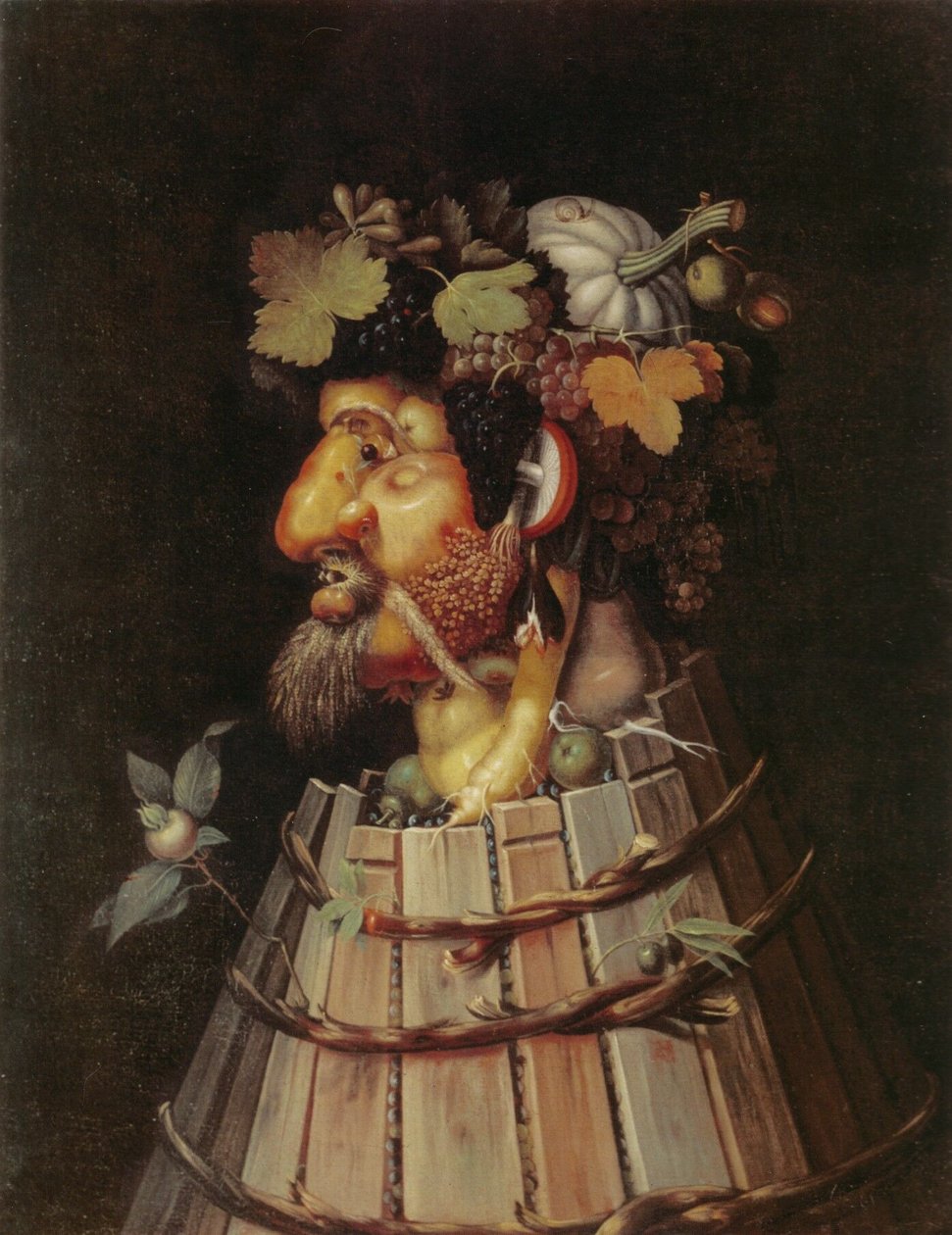 Sonbahar by Giuseppe Arcimboldo