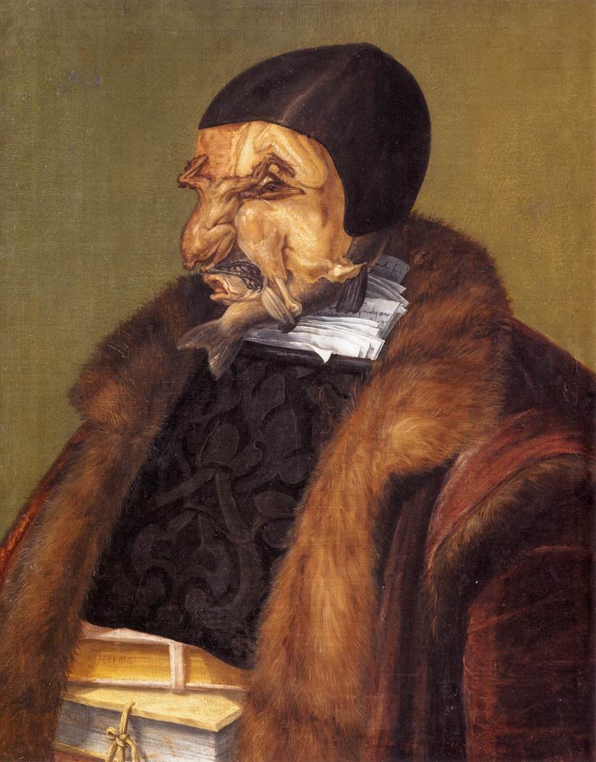 hukukçu by Giuseppe Arcimboldo
