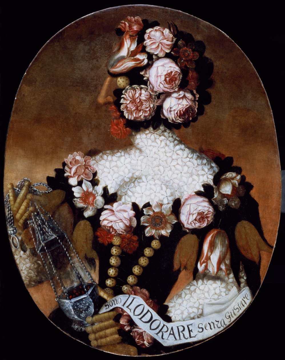Koku Duyusu (panel) by Giuseppe Arcimboldo