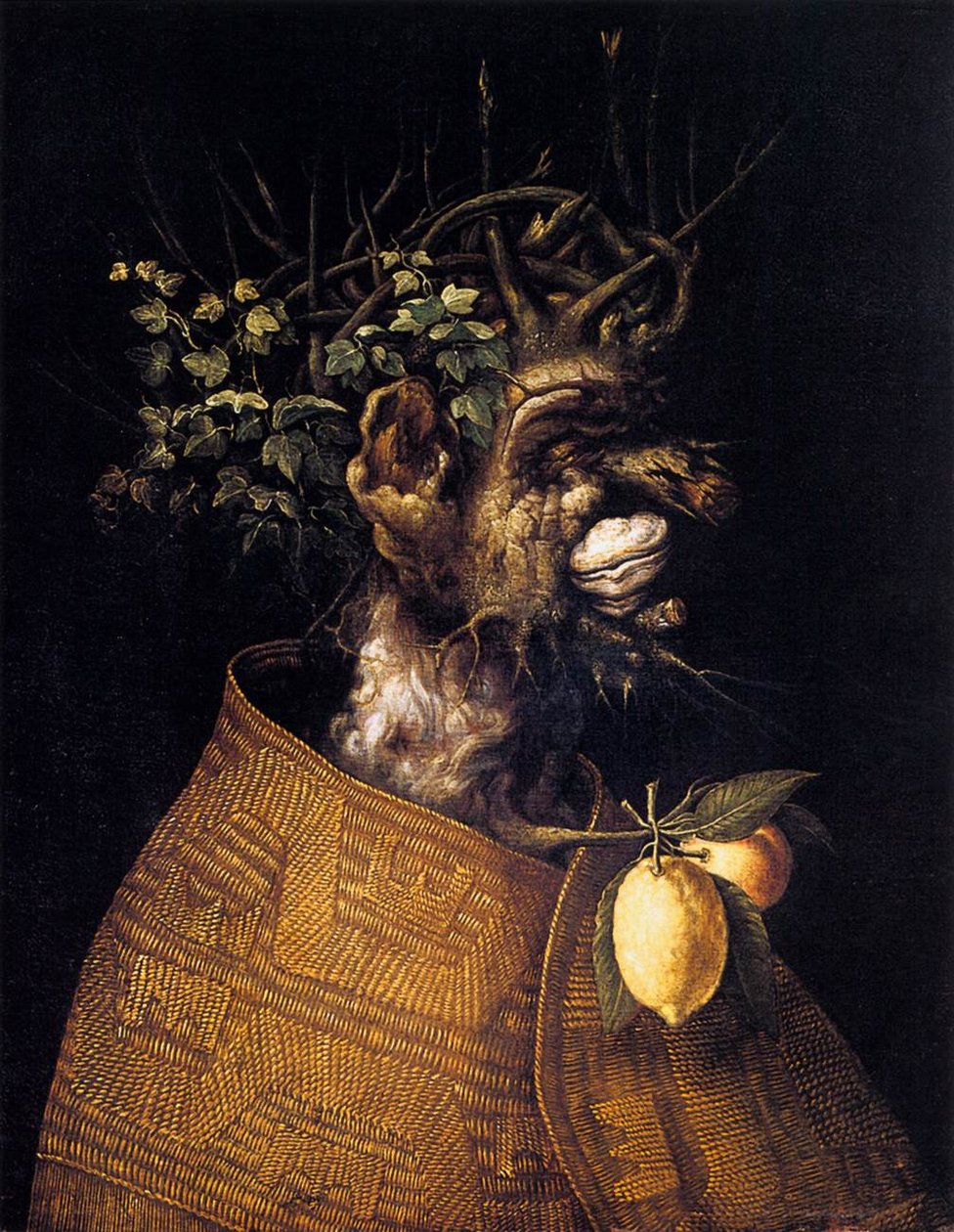 Kış mevsimi by Giuseppe Arcimboldo