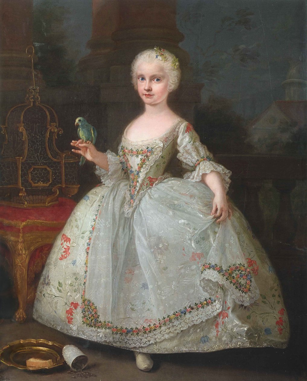 İspanya İnfanta Maria Isabel (1743-1749) by Giuseppe Bonito