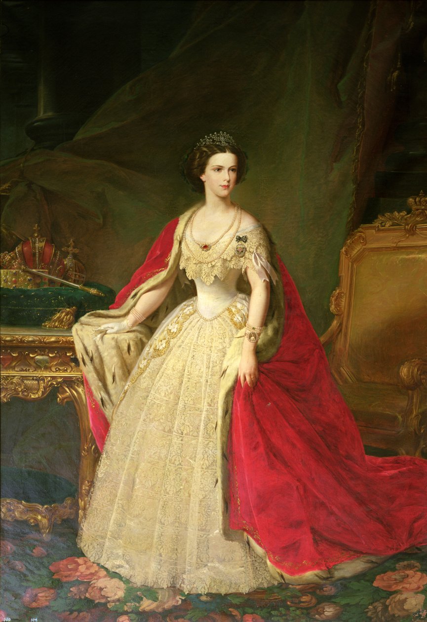 Bavyera İmparatoriçesi Elizabeth (1837-98) by Giuseppe Sogni
