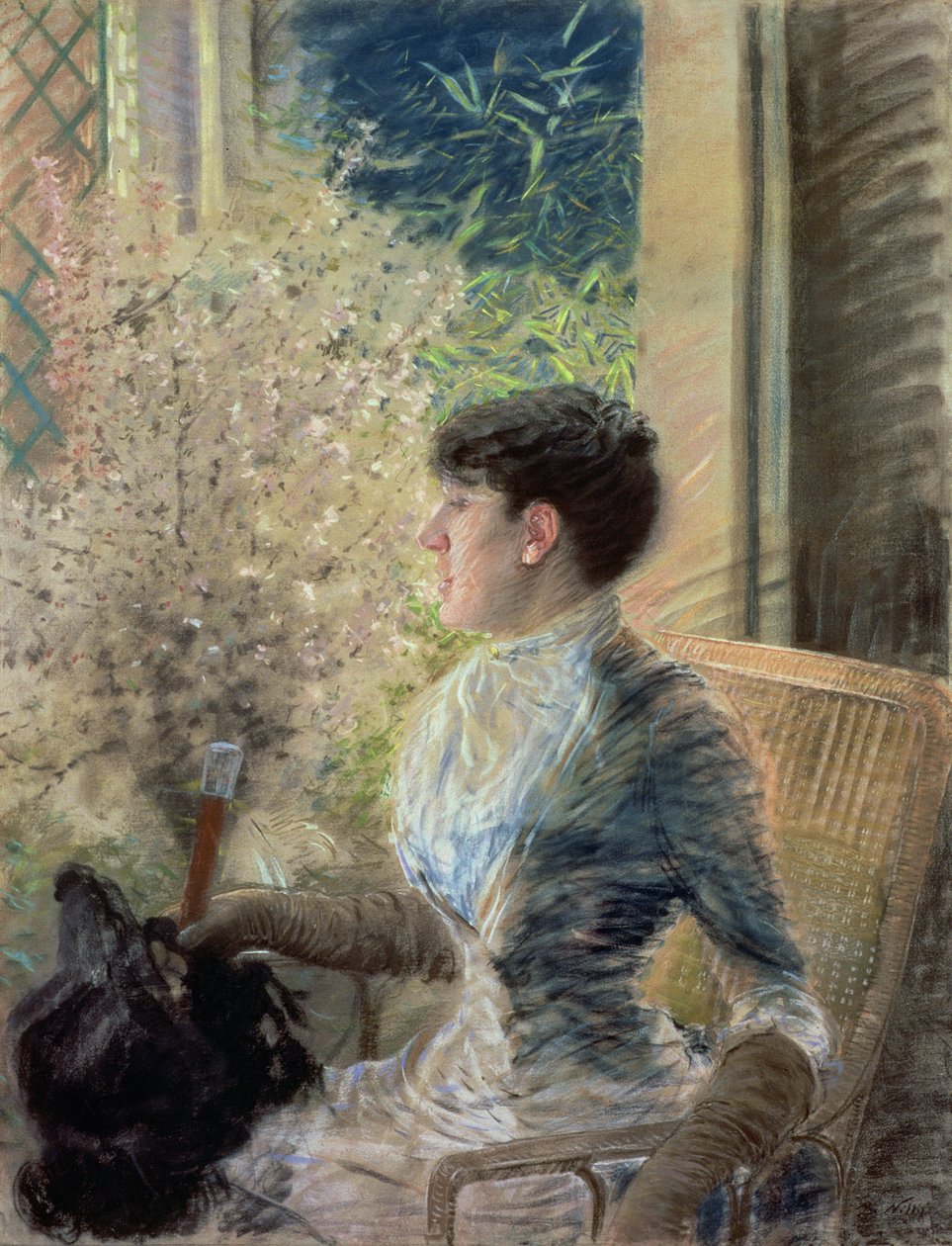 Yaylı Pencere, 1883 by Giuseppe de Nittis