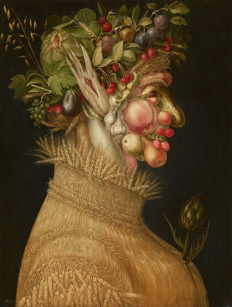 Yaz mevsimi by Giuseppe Arcimboldo