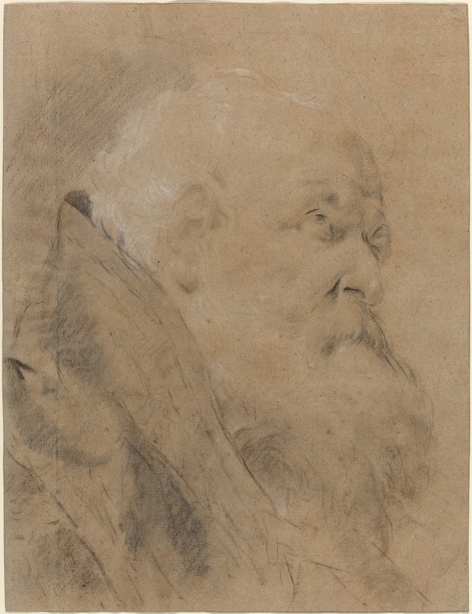 Yaşlı Bir Piskopos by Giuseppe Angeli