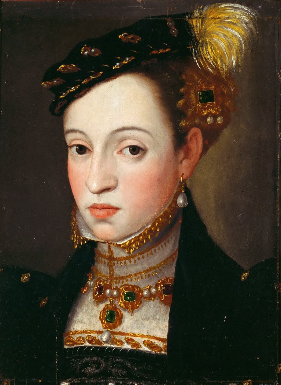 Avusturya arşidüşes Magdalena 1532-1590, yaklaşık 1563 by Giuseppe Arcimboldo