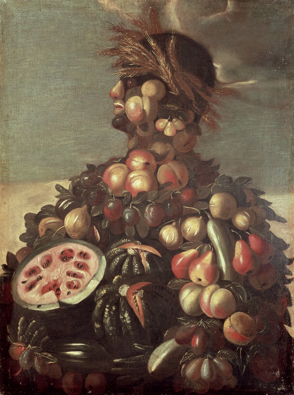 Yaz mevsimi by Giuseppe Arcimboldo