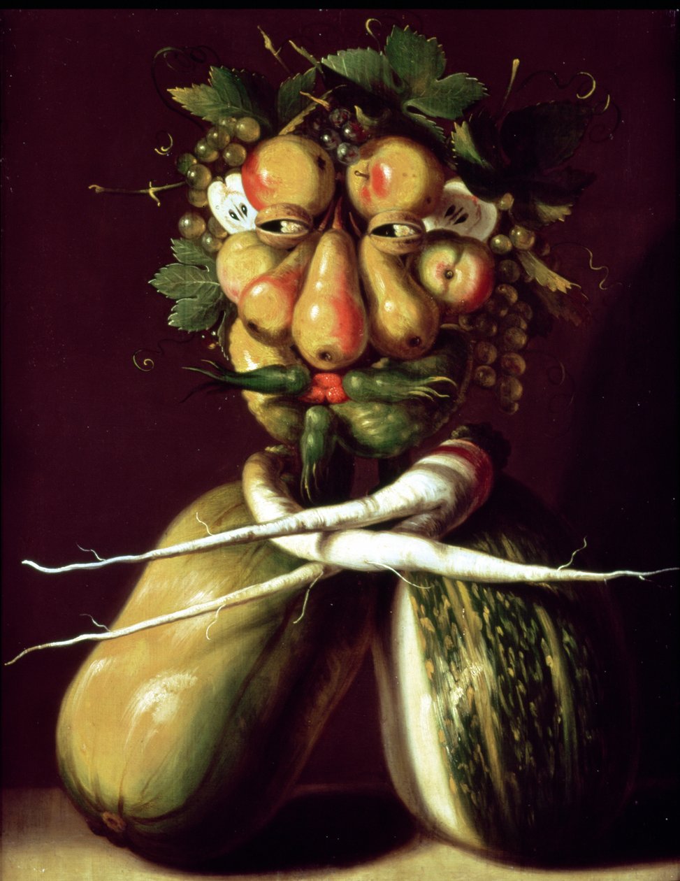 kaprisli portre by Giuseppe Arcimboldo