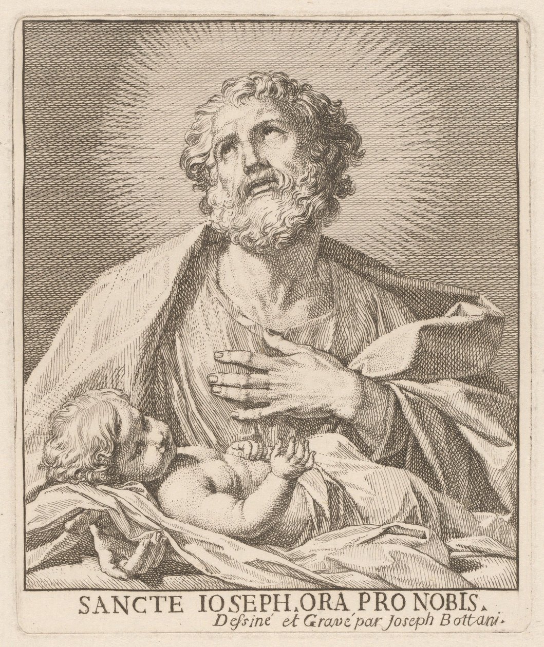 Aziz Yusuf ve Bebek İsa by Giuseppe Bottani