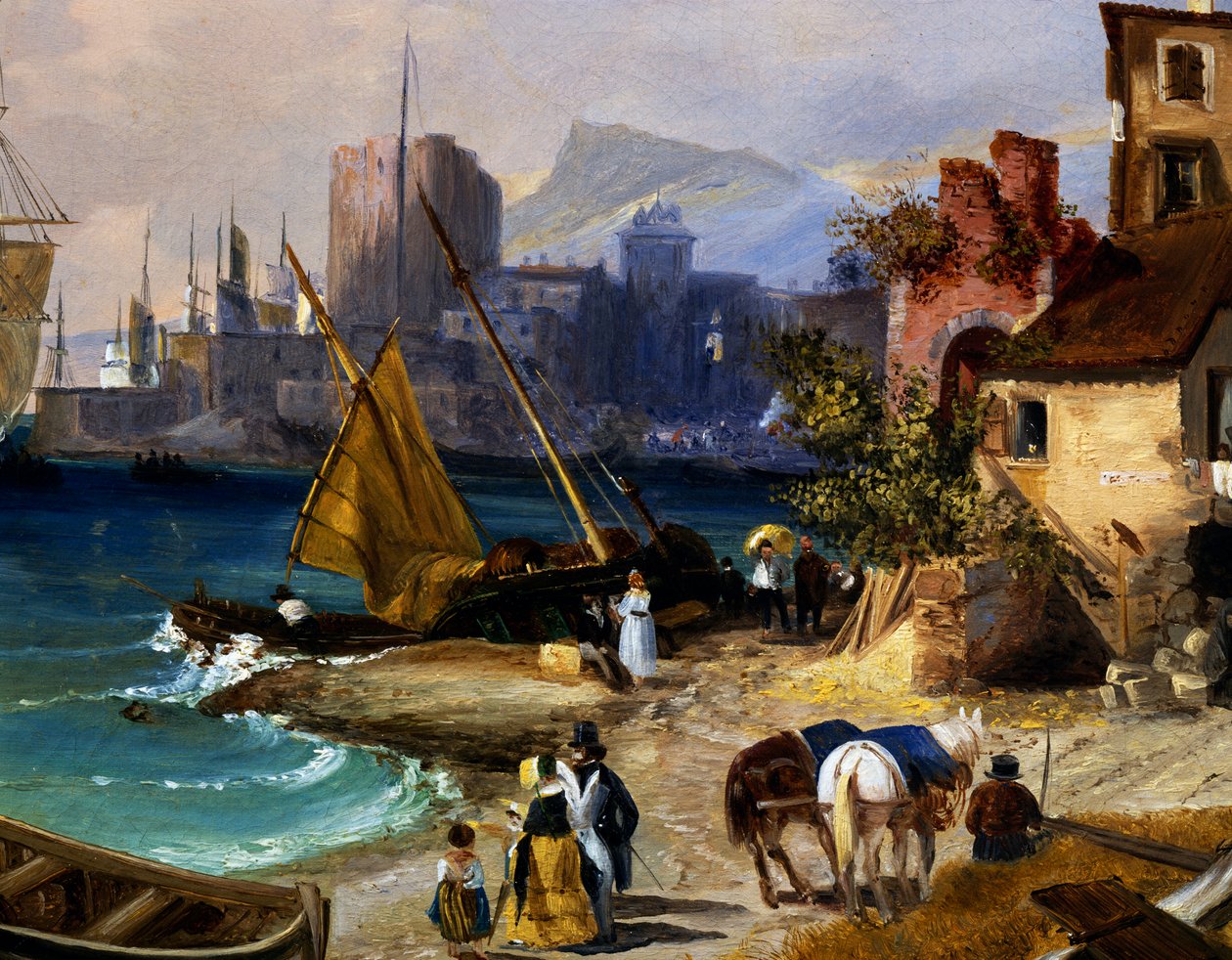 Normandiya köyü by Giuseppe Comella