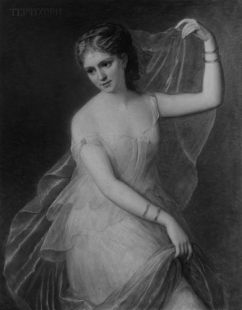 Terpsichore, 1869. by Giuseppe Fagnani