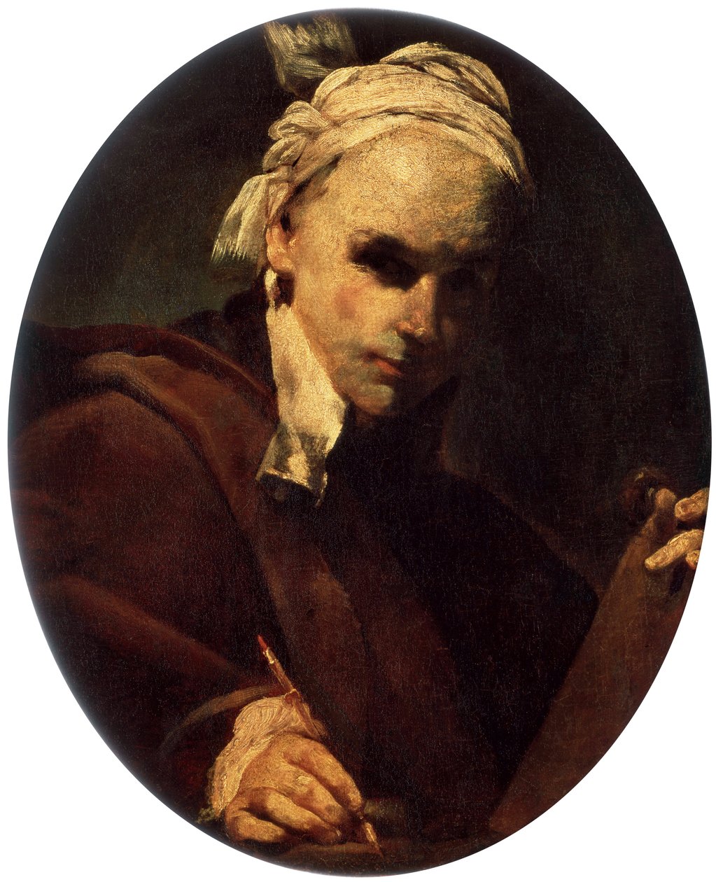 Otoportre, c1700. by Giuseppe Maria Crespi