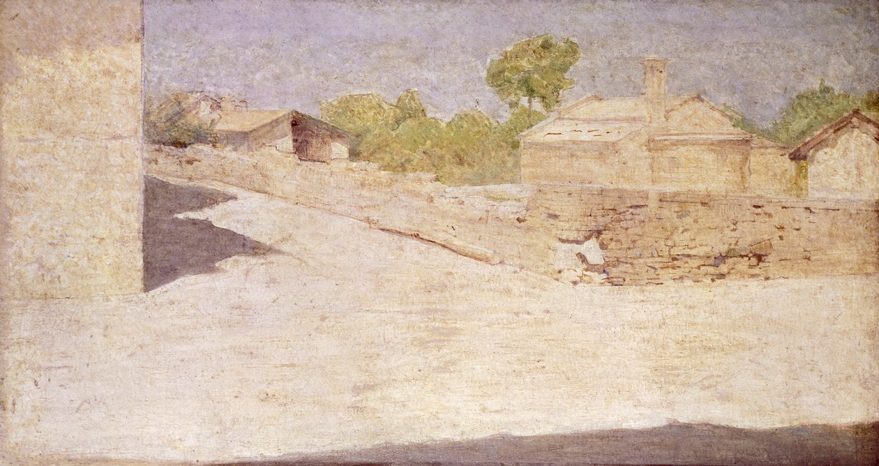 Volpedo'daki Malaspina meydanı by Giuseppe Pellizza da Volpedo