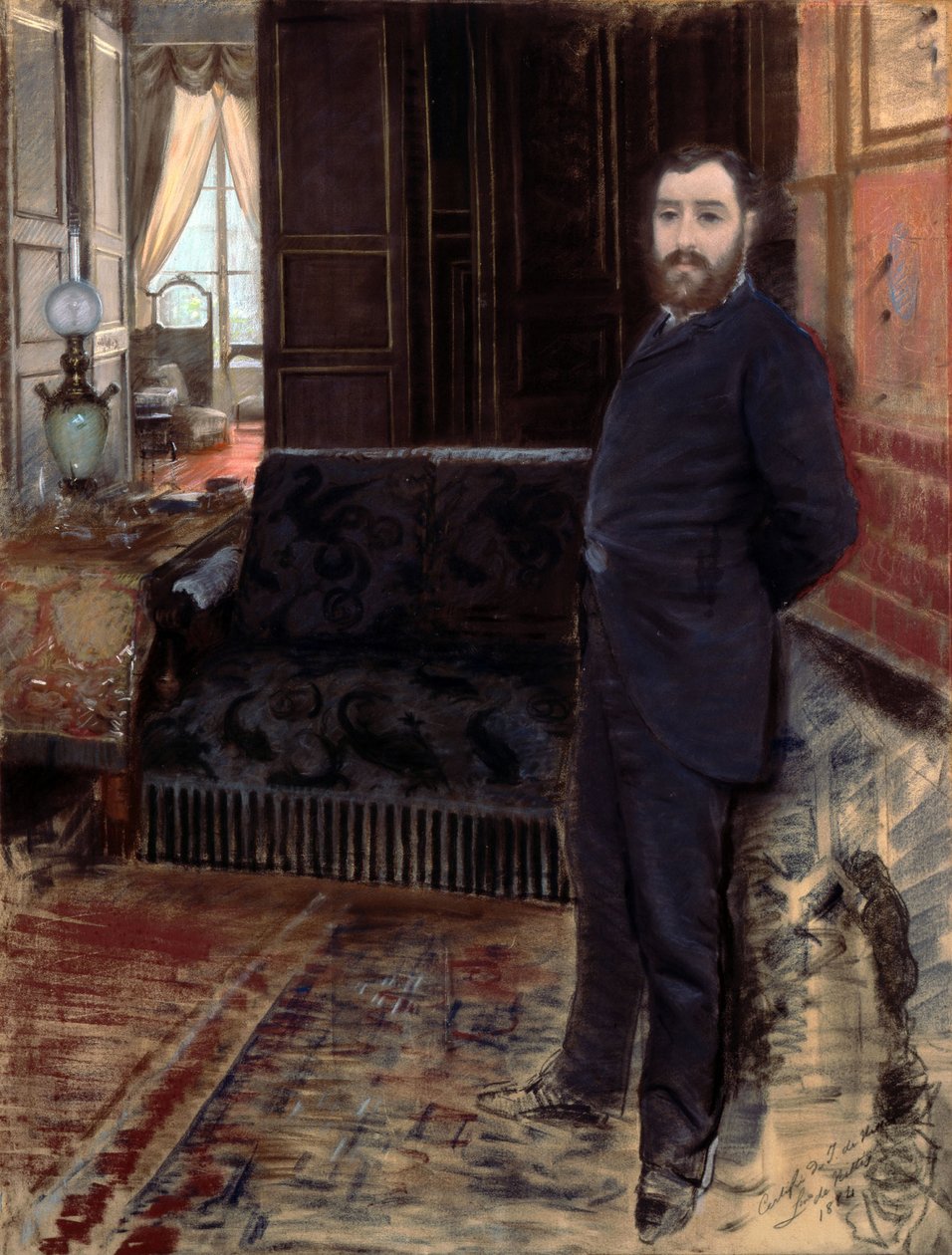 Otoportre by Giuseppe de Nittis