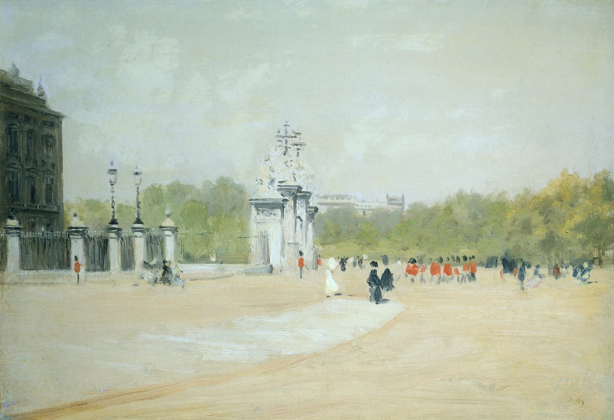 Buckingham Sarayı by Giuseppe or Joseph de Nittis