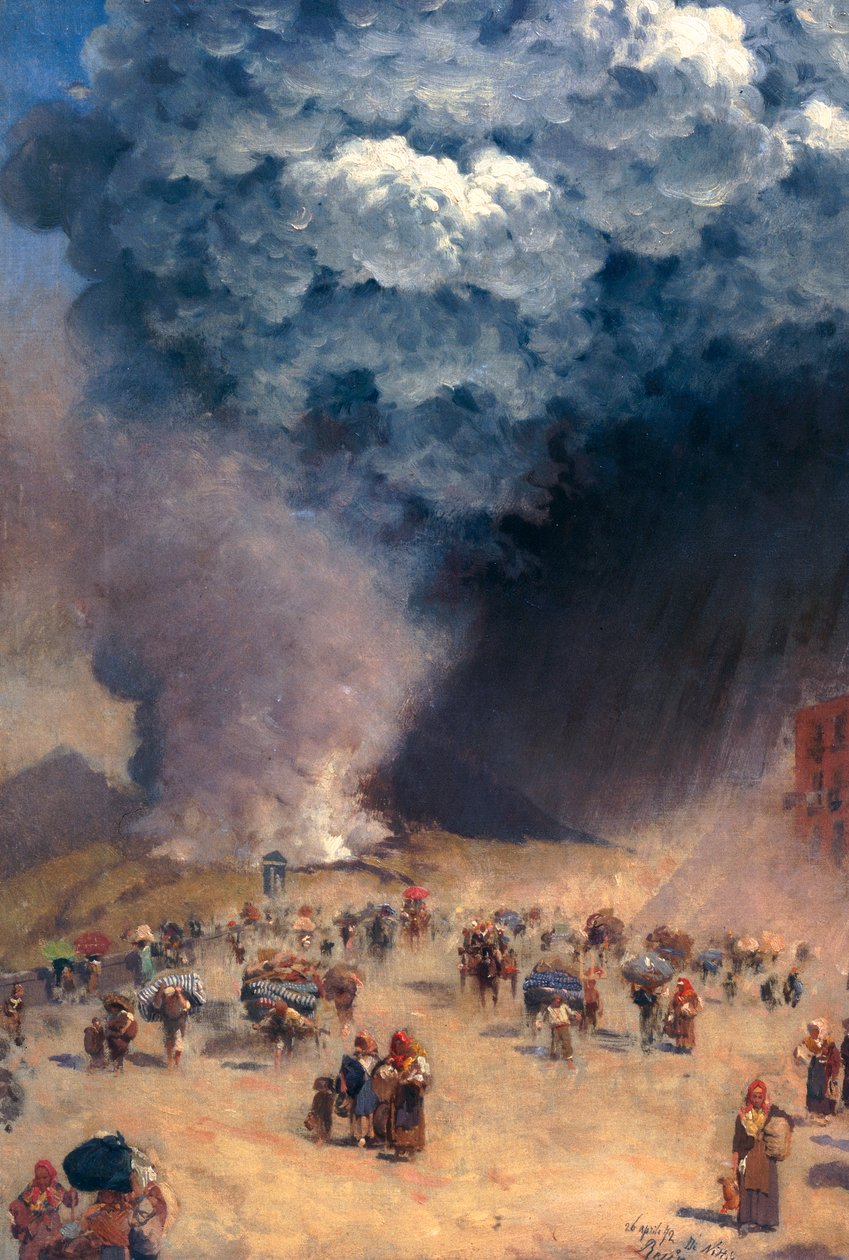 kül yağmuru by Giuseppe or Joseph de Nittis