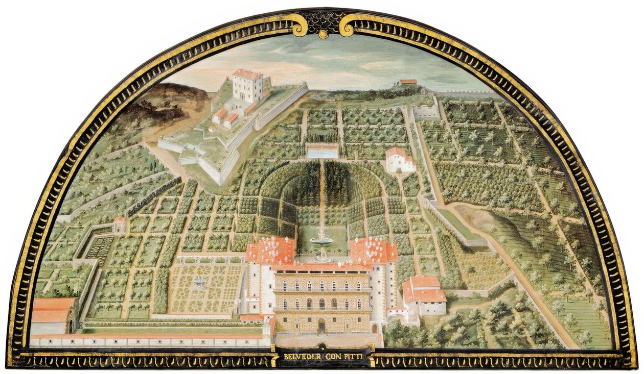 Palazzo Pitti by Giusto Utens