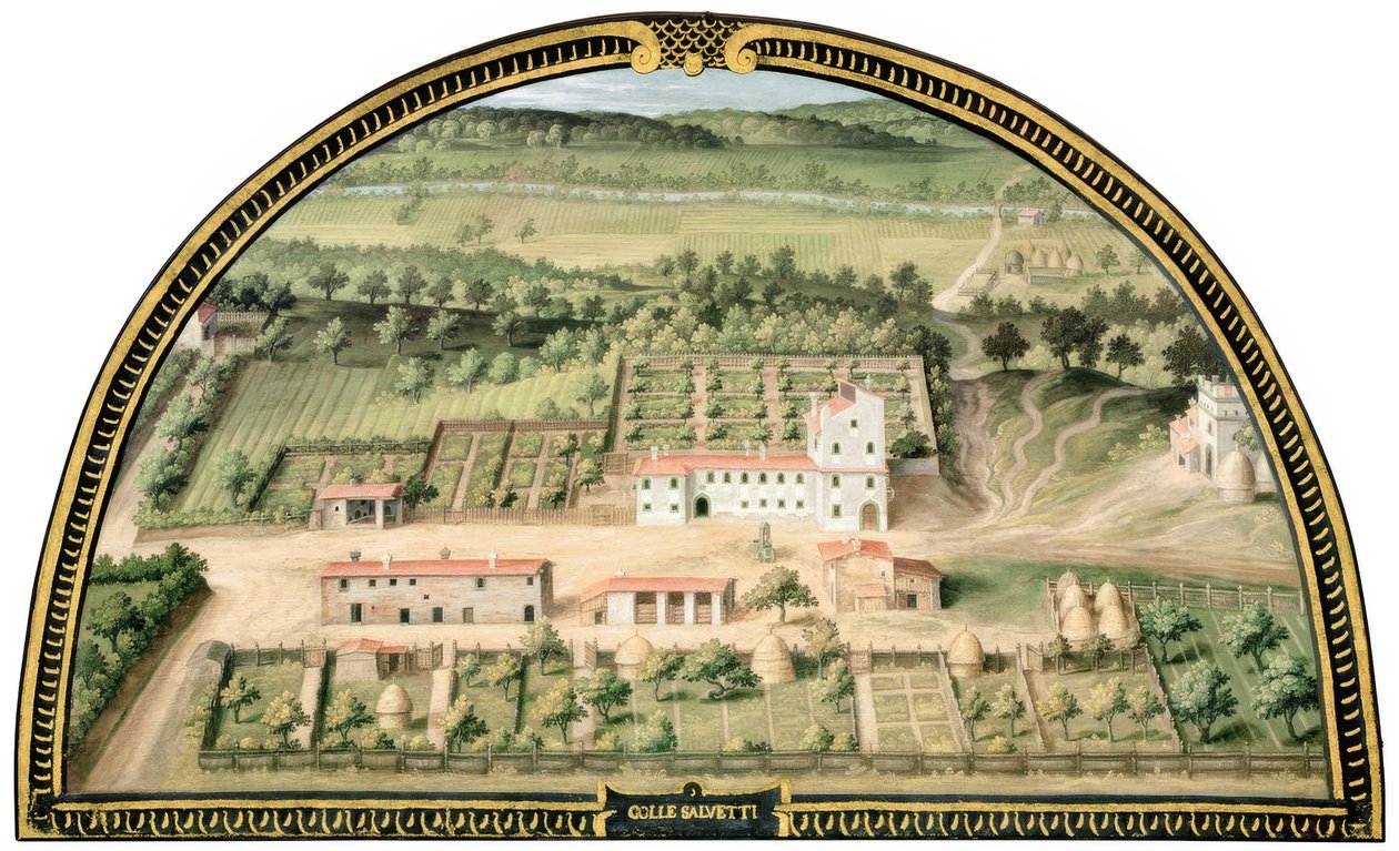 Collesalvetti Medici Villası by Giusto Utens