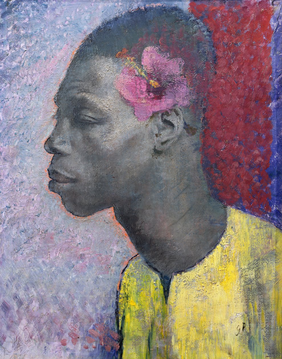 Siyah bir kişinin başkanı by Glyn Warren Philpot