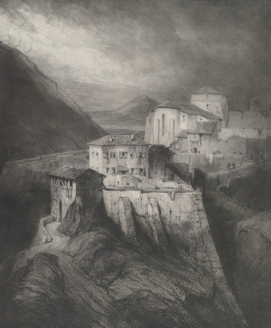 Saint Jean Kilisesi, Thiers, 1831. by Godefroy Engelmann