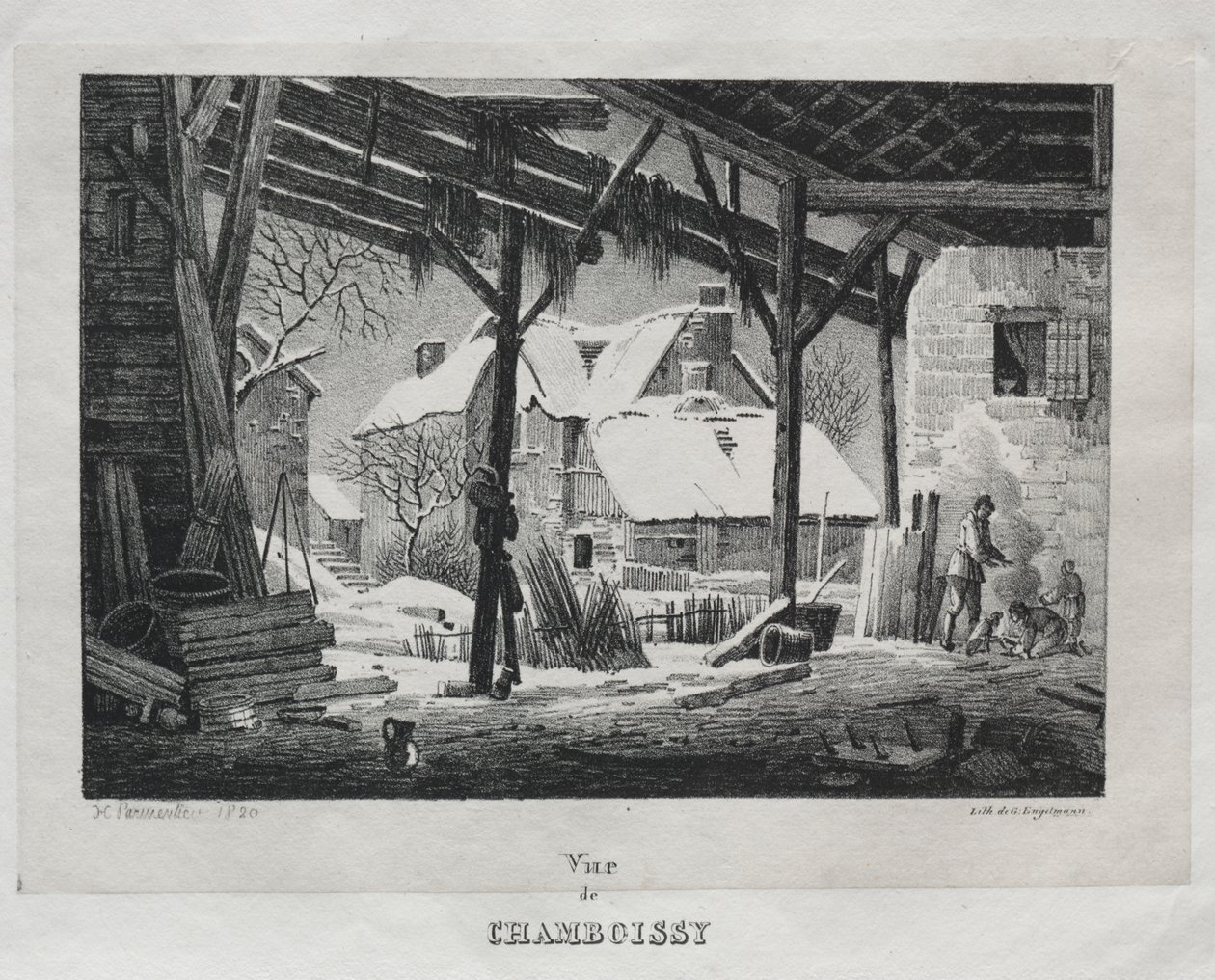 Chamboissy'nin görünümü by Godefroy Engelmann