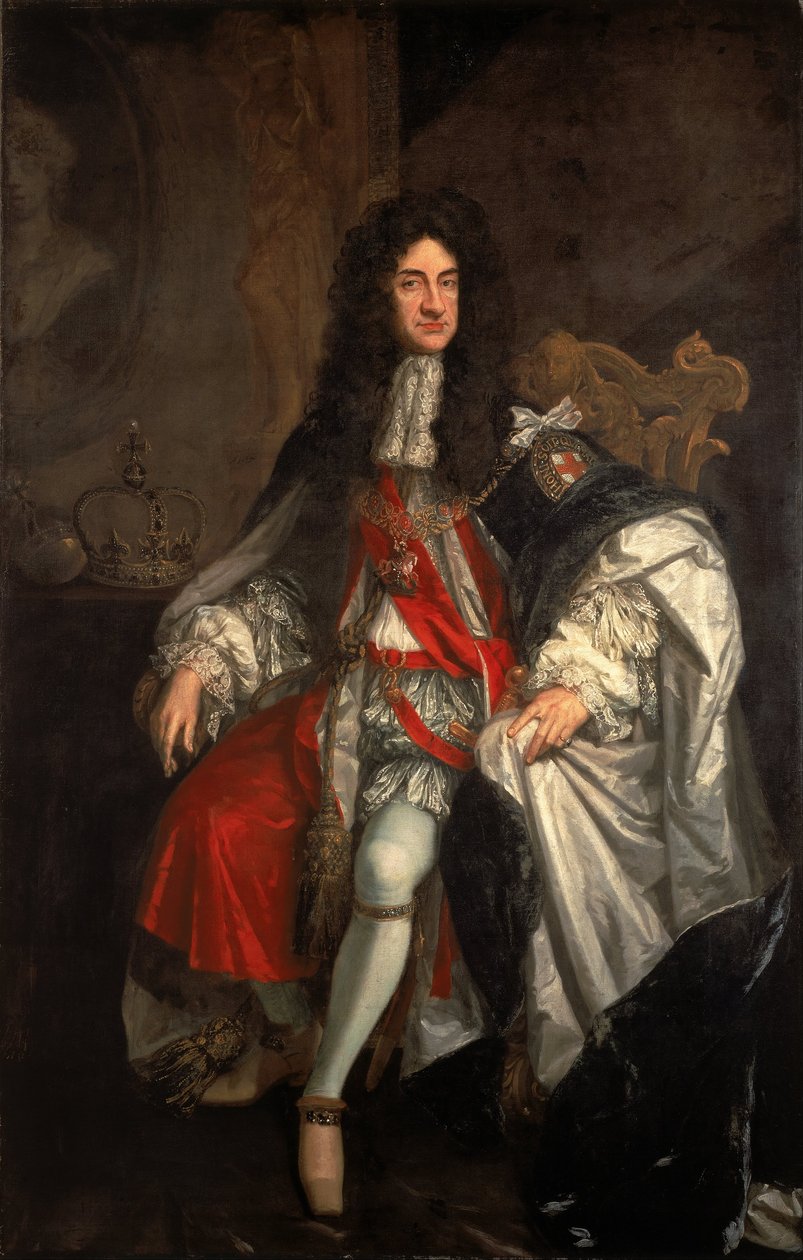 Kral II. Charles by Godfrey Kneller