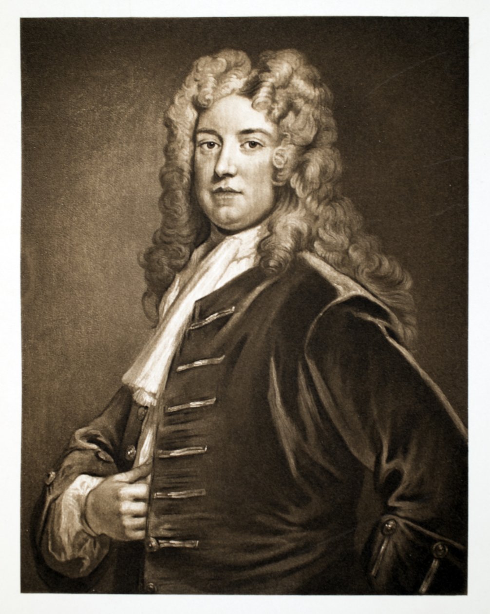 Robert Walpole, Orford Kontu, pub. 1902 (kollotip) by Godfrey Kneller