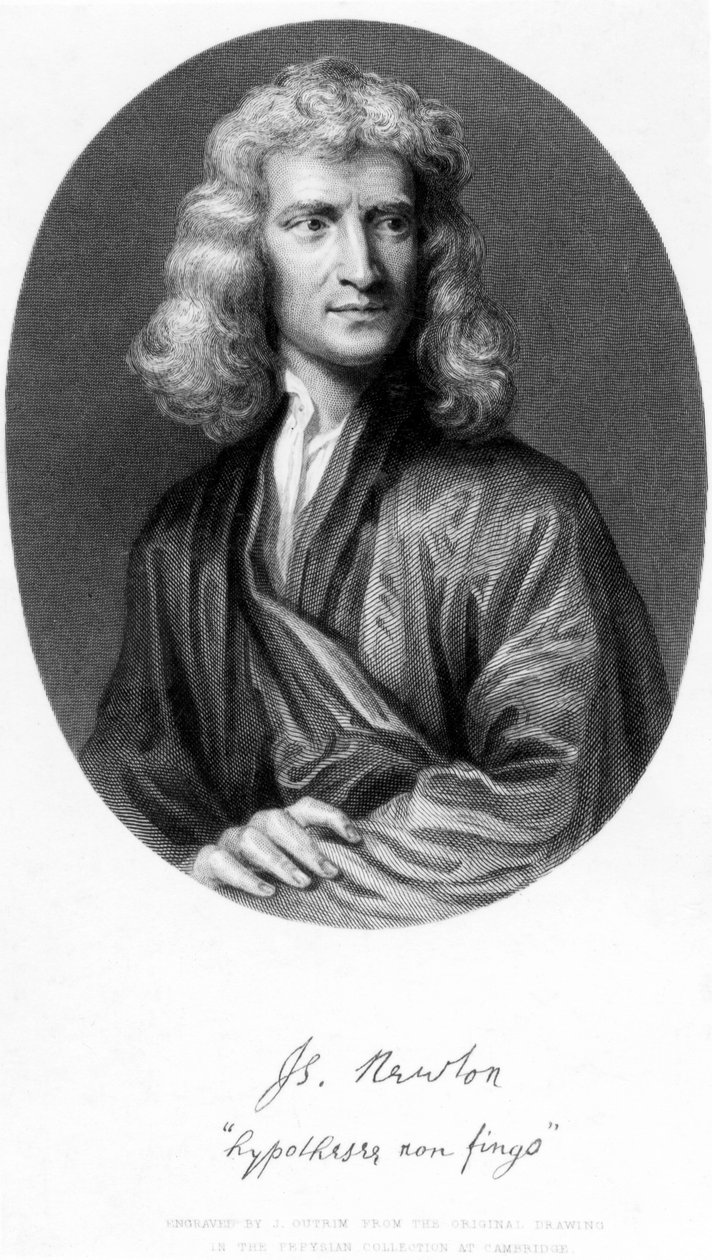 Sir Isaac Newton by Godfrey Kneller
