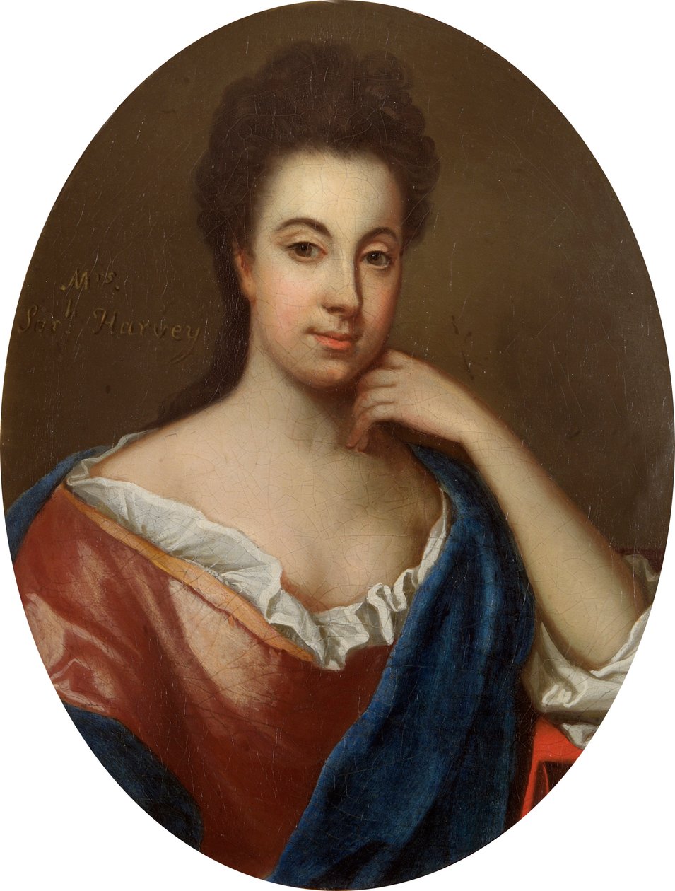 Bayan Sarah Harvey by Godfrey (after) Kneller