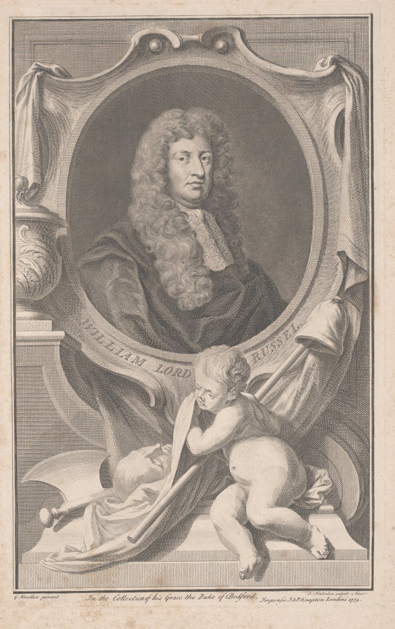William Lord Russell by Godfrey Kneller