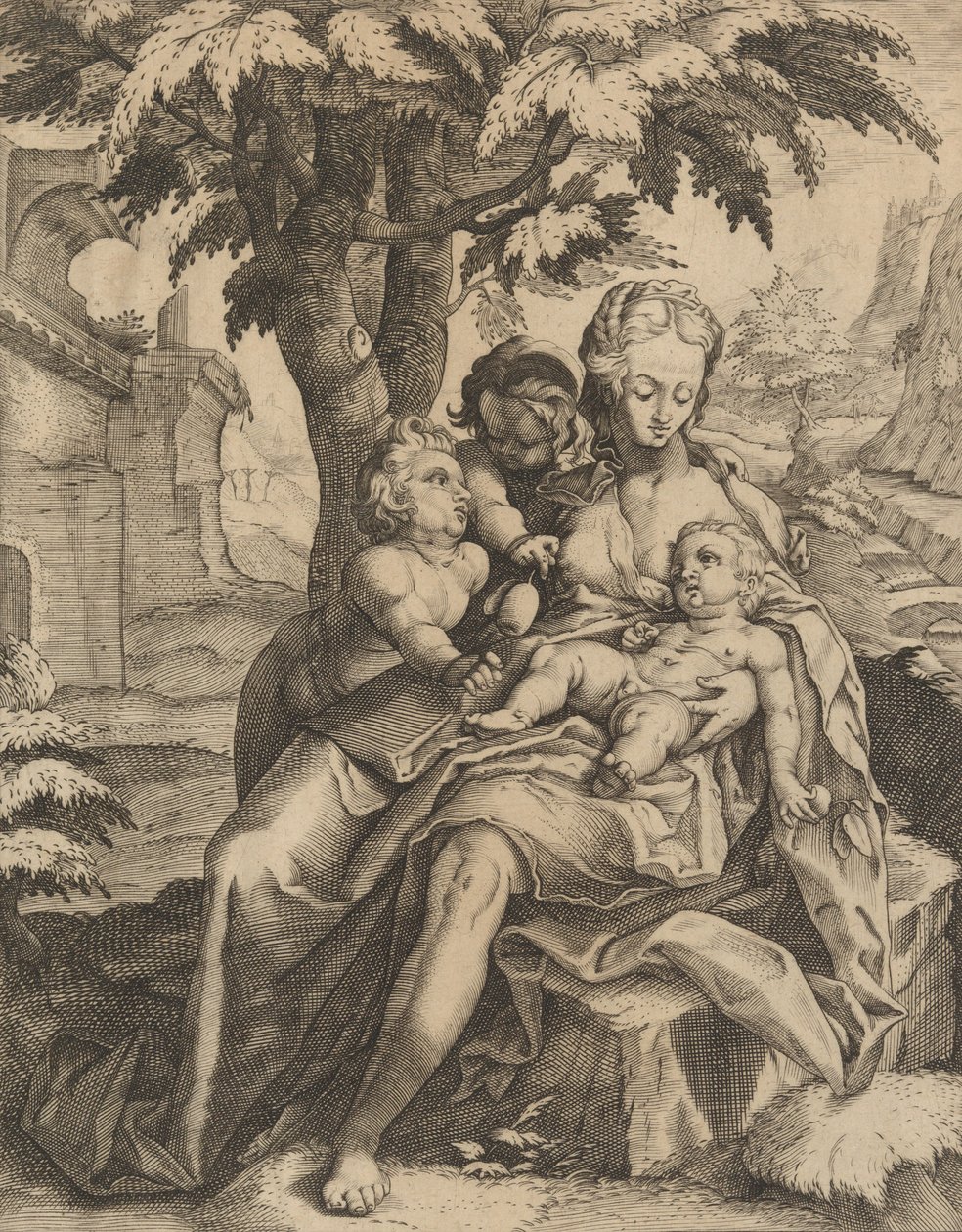 Hayır kurumu. by Goltzius School
