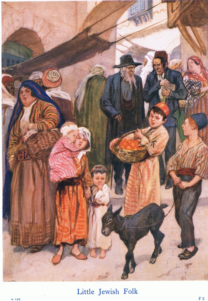 Küçük Yahudi halkı by Gordon Frederick Browne