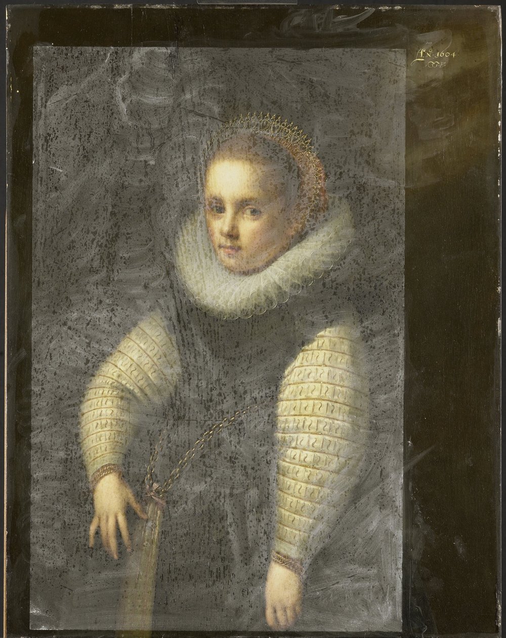 Katharina Fourmenouis (1598-1665) by Gortzius Geldorp